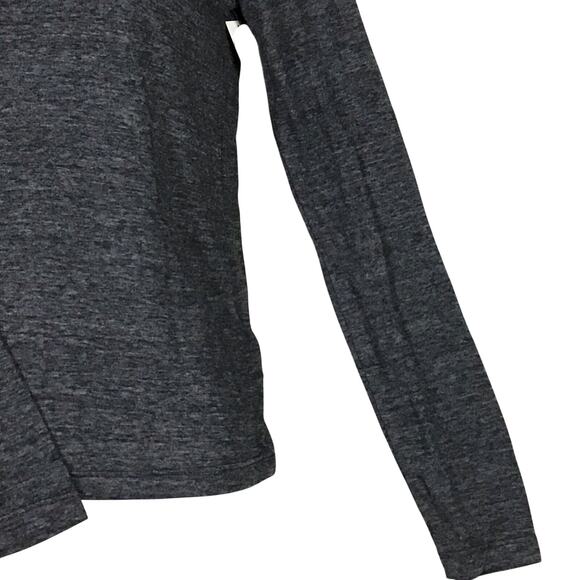 Marine Layer Women’s XS Gray Pullover Mock Neck Shirt Long Sleeve USA - Picture 4 of 10